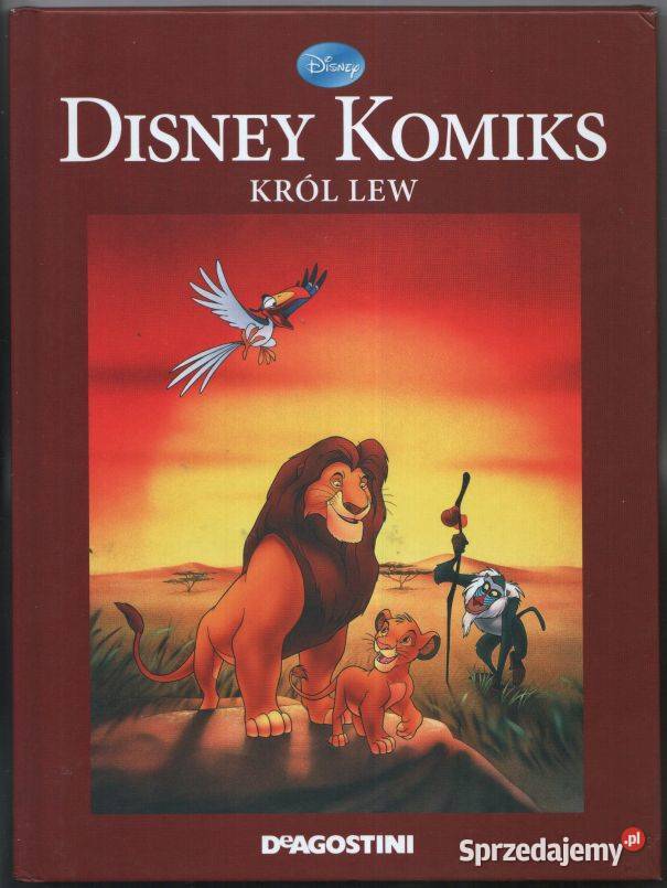 KRÓL LEW DISNEY KOMIKS Zamość sprzedam