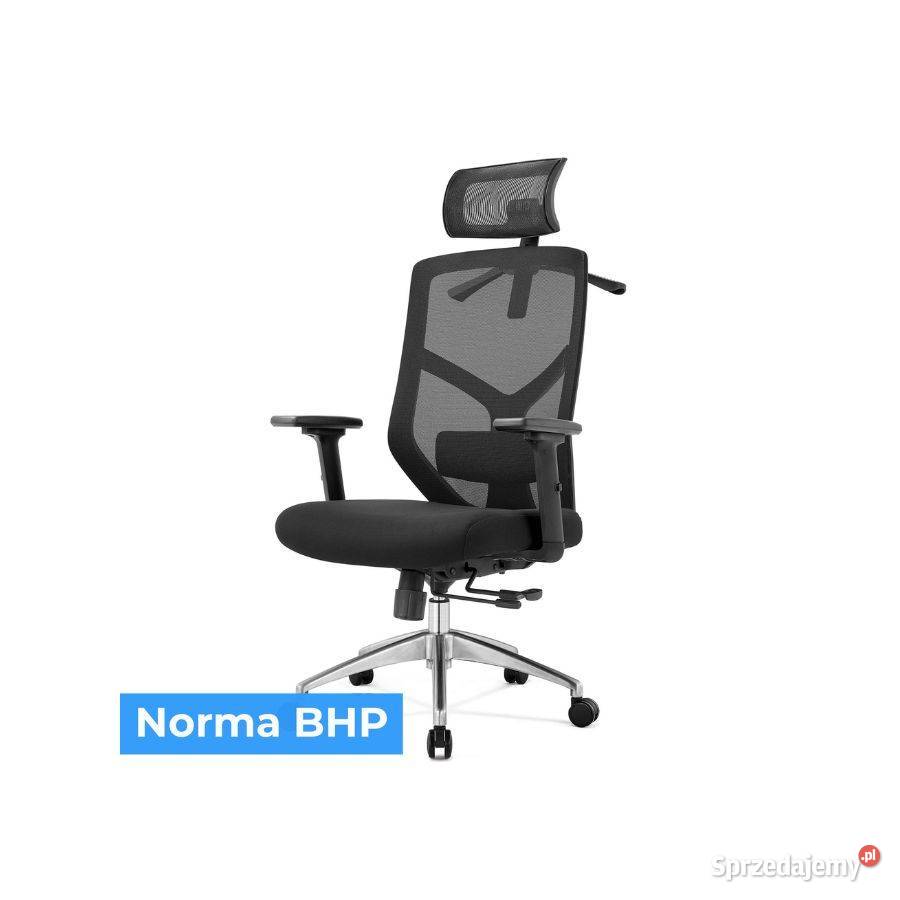 Fotel biurowy ergonomiczny Rosa czarny ANGEL Jarosław