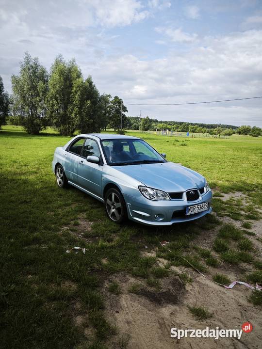 Subaru Impreza Gd 2006 sedan 20 160 Rok produkcji 2006 Małkinia Górna