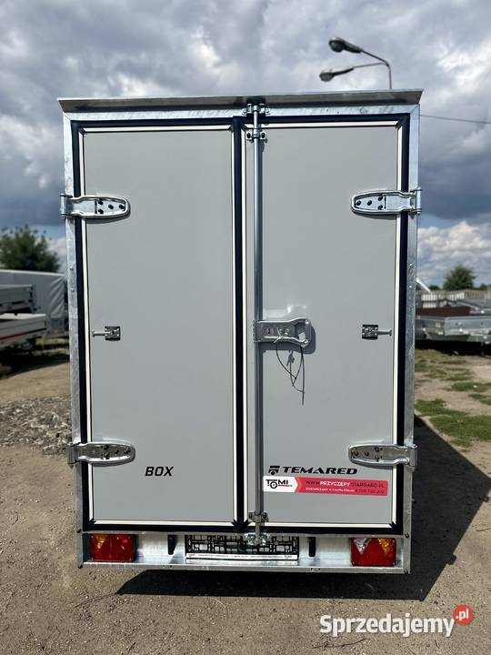 Przyczepa kontener furgon TEMARED BOX 30152 C Piła