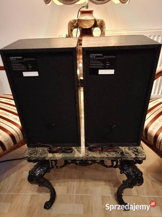 Wieża GRUNDIG 11 Kolumny MBX68 pilot 90 lata Drawski Młyn