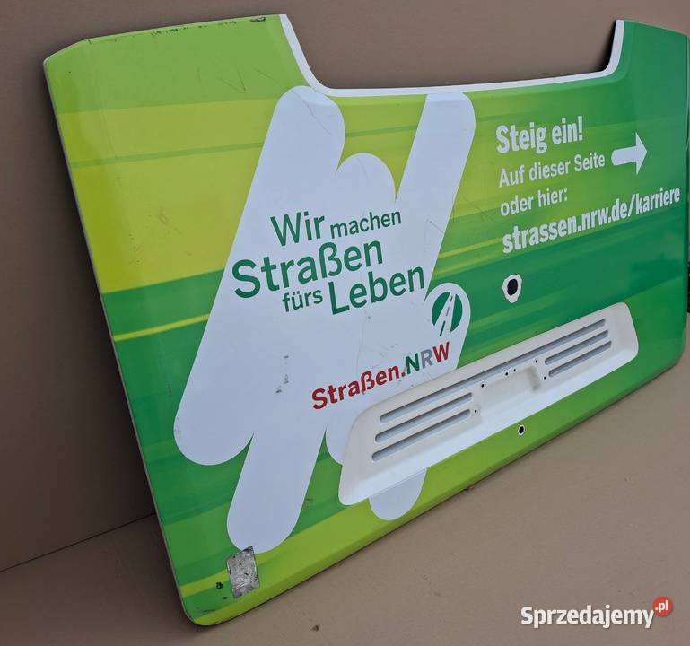 SCANIA CITYWIDE AUTOBUS KLAPA TYŁ POKRYWA DRZWI lubuskie Bieleń