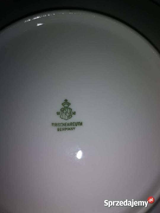 Filiżanka z talerzkiem Tirschenreuther Porcelana i szkło Gdańsk