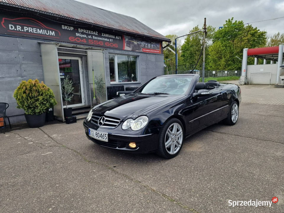 Mercedes CLK 350 35 Benzyna V6 272 Skóra Automat podgrzewane fotele pomorskie Słupsk