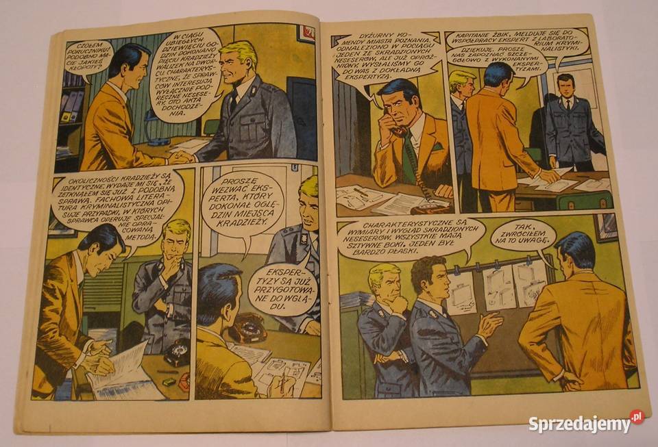 KAPITAN ŻBIK KRYPTONIM WALIZKA 1974 WYDANIE 1 Komiksy Łódź