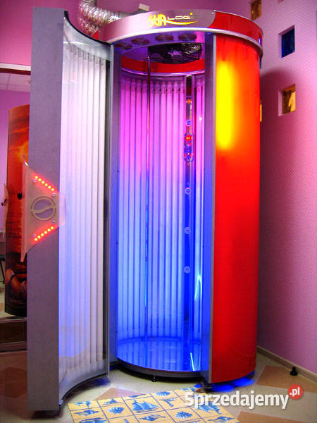 SOLARIUM STOJĄCE TUBA Sun Logic Lampy transp Fryzjerstwo i kosmetyka