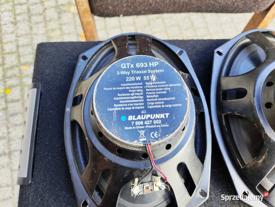 Głośniki 6x9 jajka owalne Blaupunkt GTx 693 HP Car audio śląskie