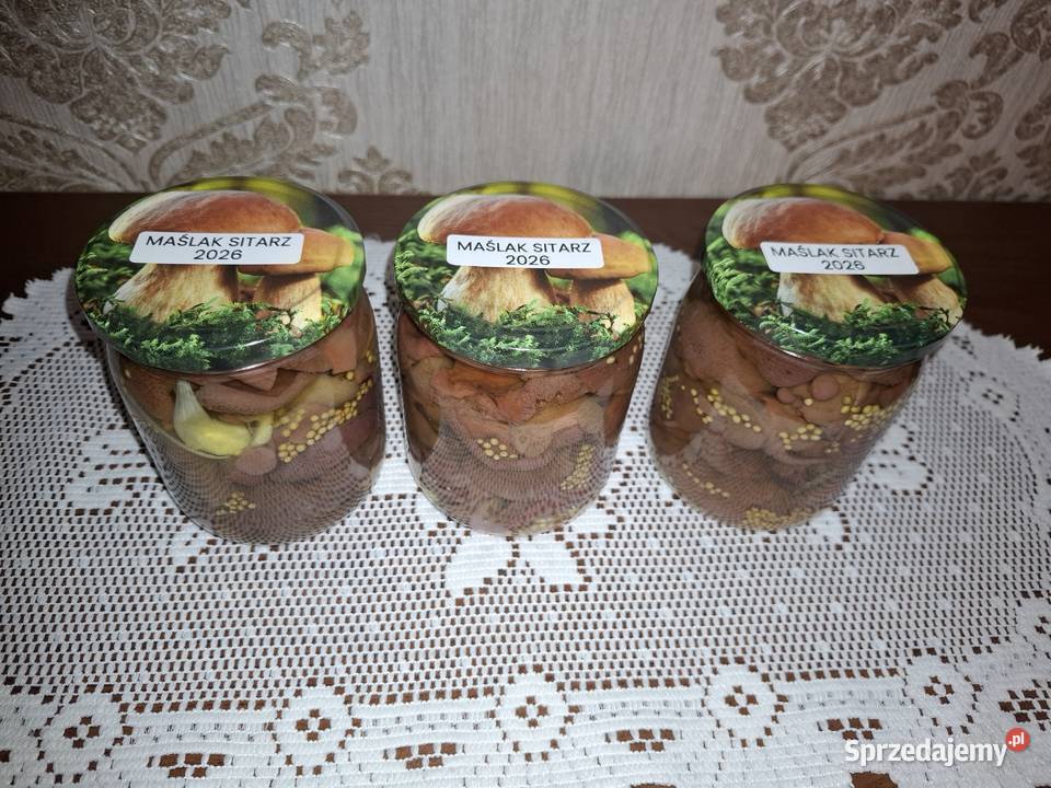 Koźlarzekozaki maślaki zajączki marynowane w śląskie Czyżowice