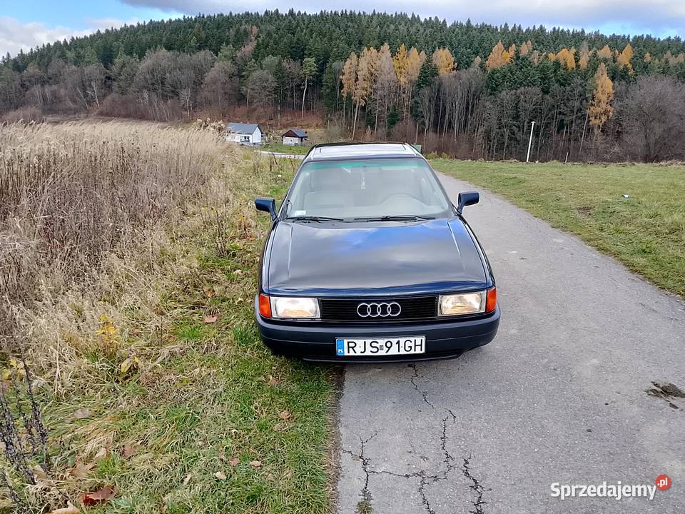 Audi 80 b3 16 turbo diesel niebieski Jasło