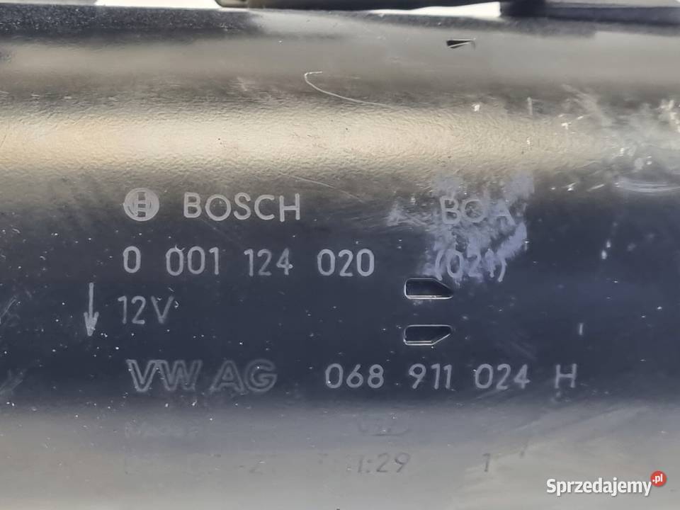 ROZRUSZNIK Audi A4 B6 19 TDI 0001124020 osobowe sprzedam