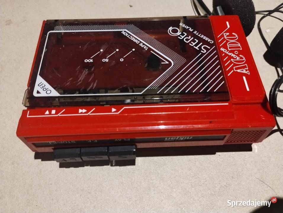 Dwa odtwarzacze kasetowe walkmany pakiet Warszawa