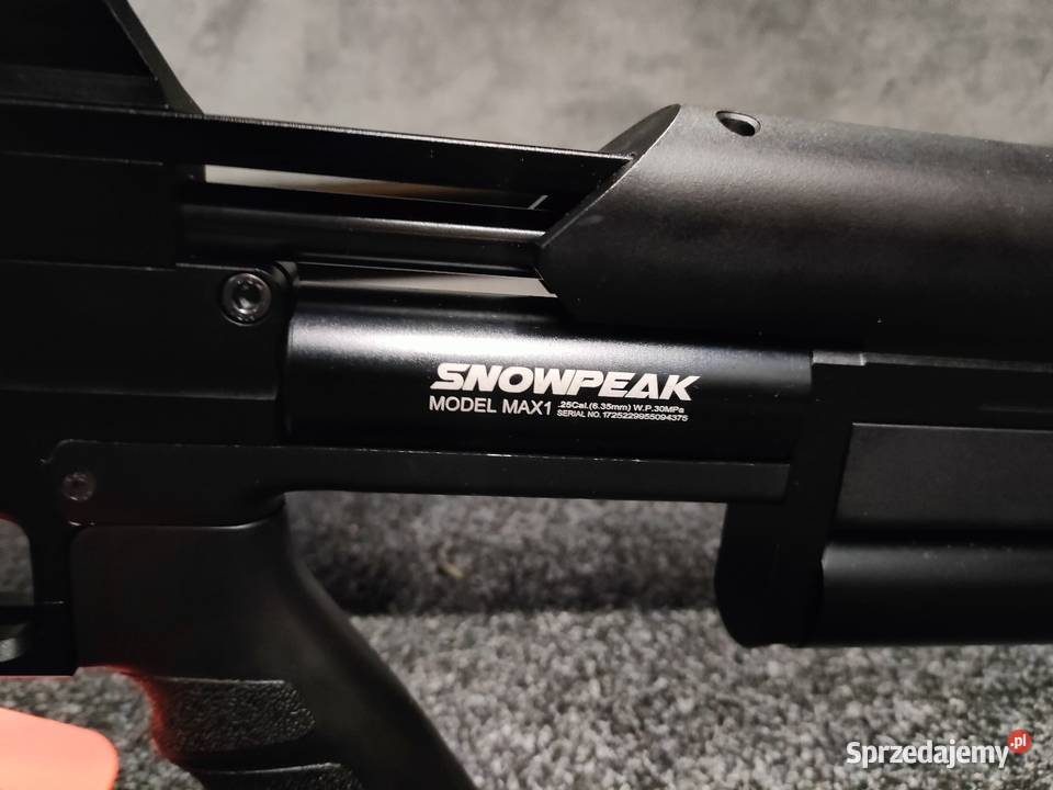 Wiatrówka PCP SNOWPEAK 1 FX 55635mm regulator