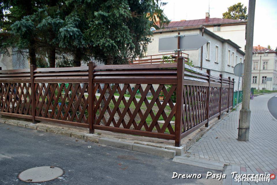 Tarasy drewniane modrzew płoty pergole wiaty Jelenia Góra
