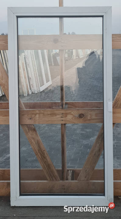 OKNA KacprzaK Witryna 73X130 FIX Używany PCV Lublin