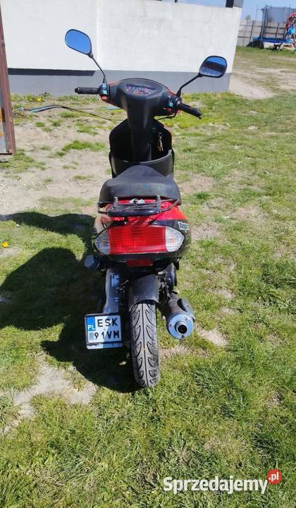 Zipp 50 2014 zamiana quad cross 125 bagażnik