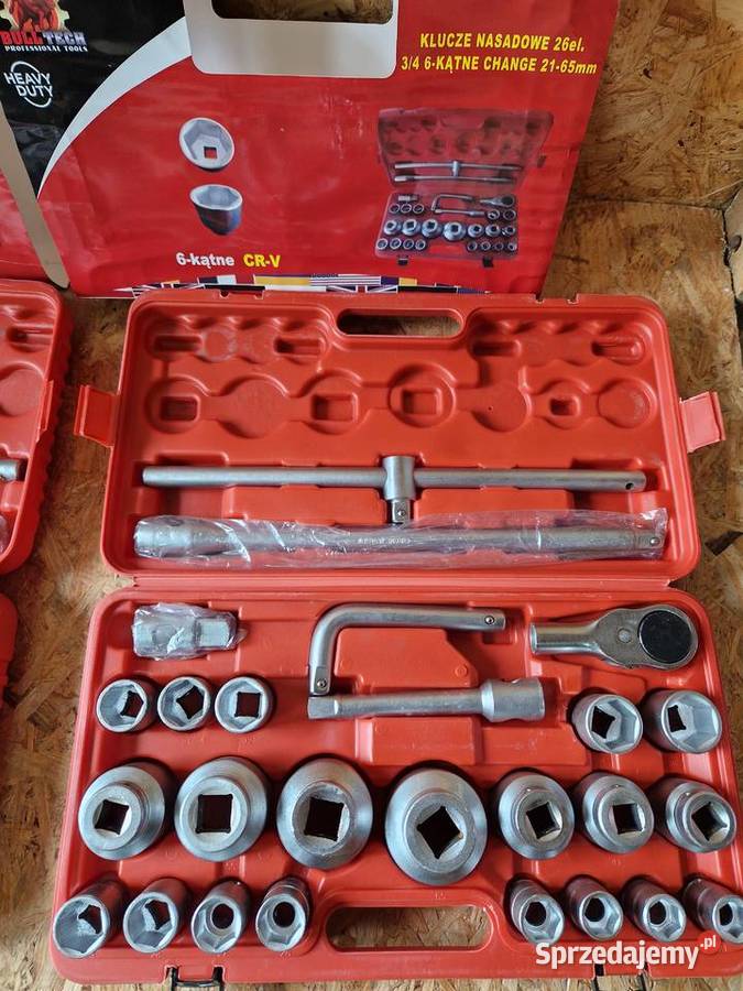 ZESTAW KLUCZY NASADOWYCH 26el 34 2165 6kąt