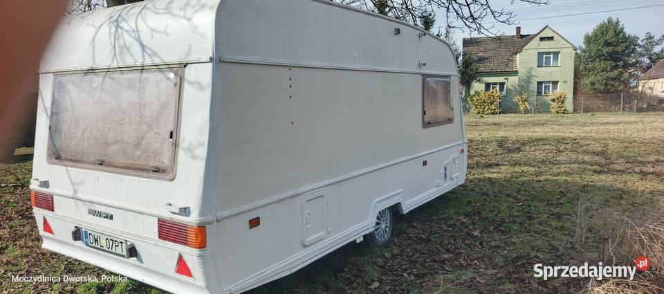 Przyczepa Kempingowa Swift Challengera Przyczepy Wołów