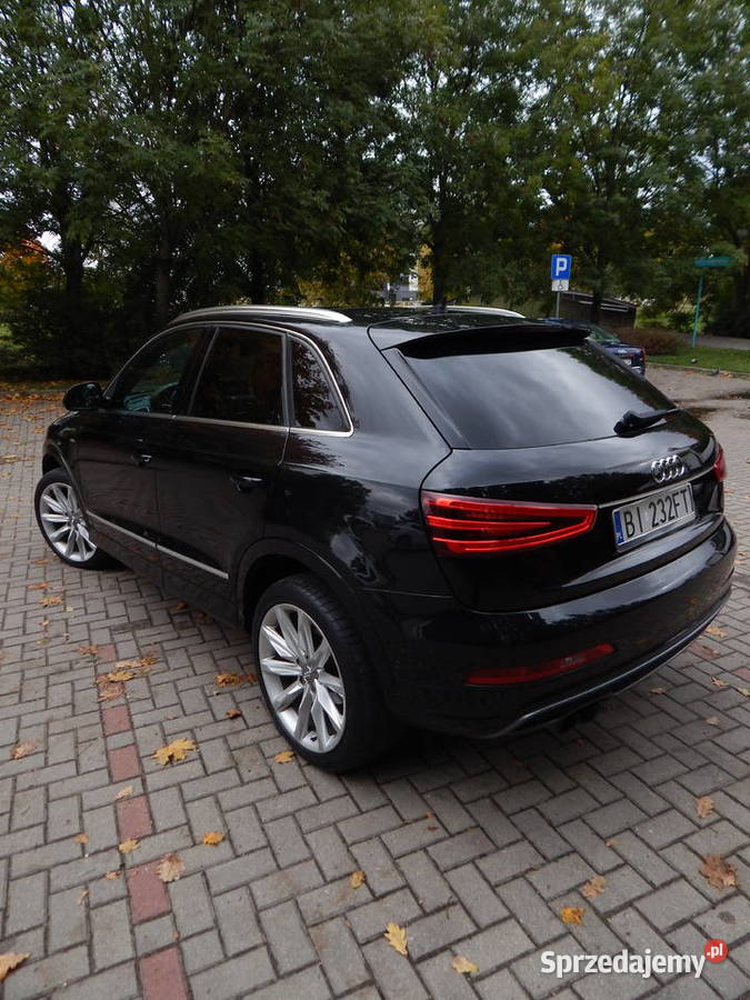 Audi Q3 20 TFSI S LINE QUATTRO 210 STronic elektrochrom. lusterko wst. Q3 Audi Białystok