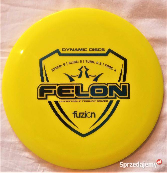 Disc Golf Felon Fuzion frisbee Warszawa