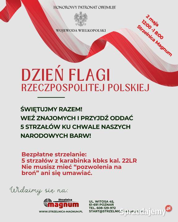 Strzelaj w Dzień Flagi Strzelnica Magnum