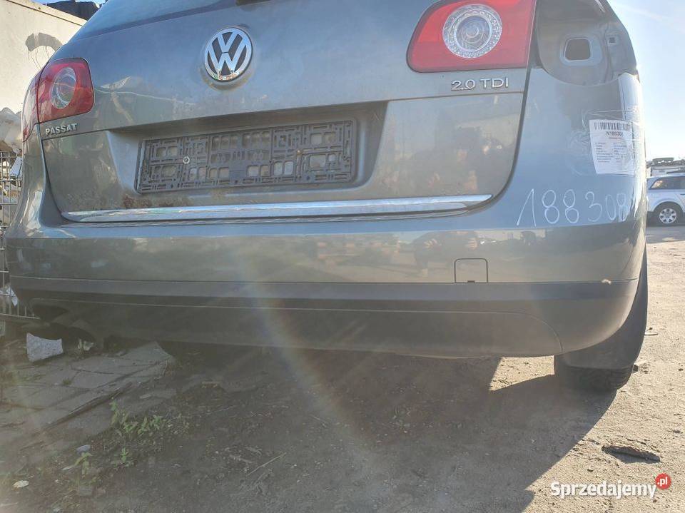 ZDERZAK TYŁ VOLKSWAGEN PASSAT B6 LB6S Lipno
