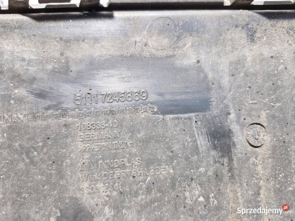 BMW 1 F20 F21 KRATKA ZDERZAKA LEWA LEWY PRZÓD