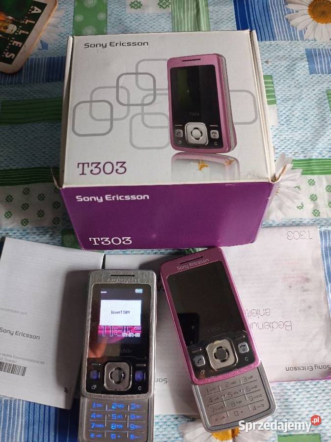 Sony Ericsson T303 dwie sztuki Sony Ericsson Legnica