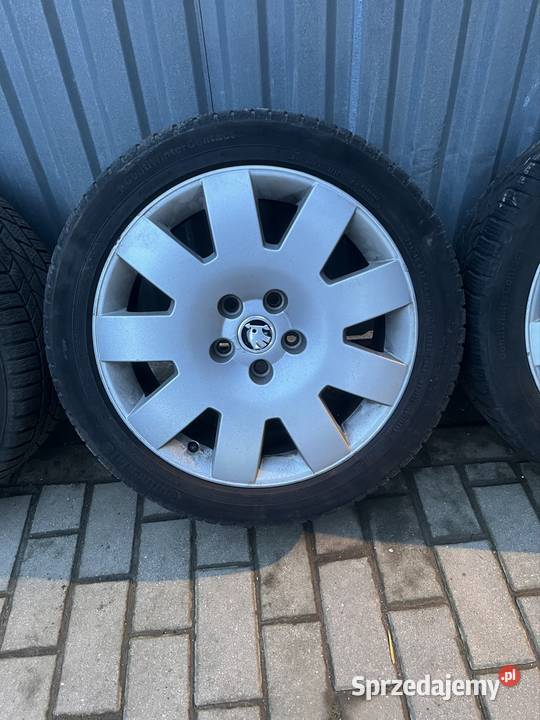 Koła skodaContinental 17 felgiopony zimowe opolskie Nysa