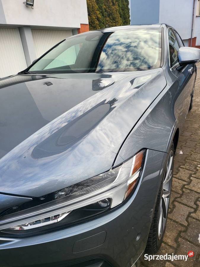 Volvo S90 long T6 320 2019r 81000 przebieg lakier metallic pomorskie