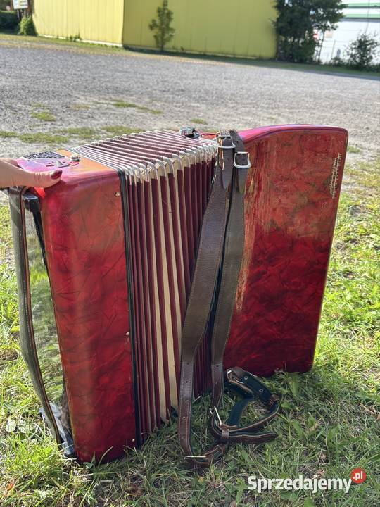 Akordeon włoski Pancordion vintage stan wizualny Ostrowiec Świętokrzyski