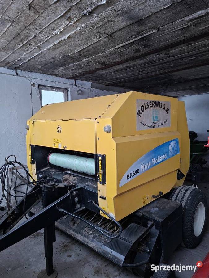 Prasa belująca łańcuchowa Holland BR550 wiązanie