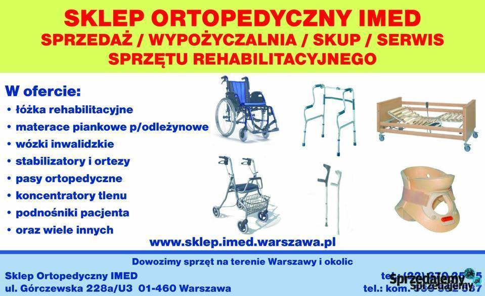 Serwis Naprawa Sprzętu Rehabilitacyjnego Warszawa