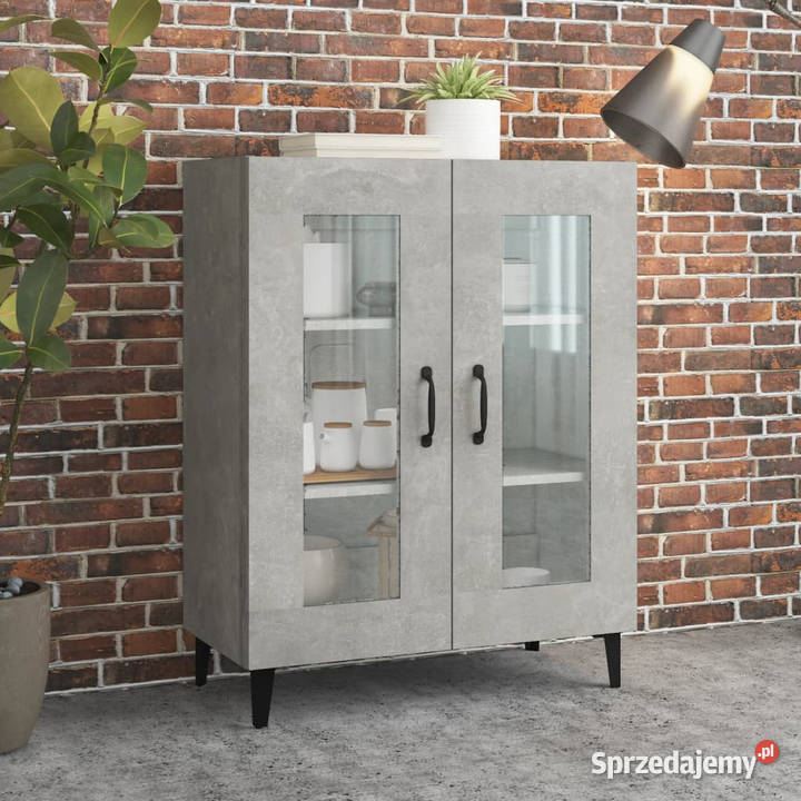 Szafka szarość betonu 695x34x90 materiał Warszawa