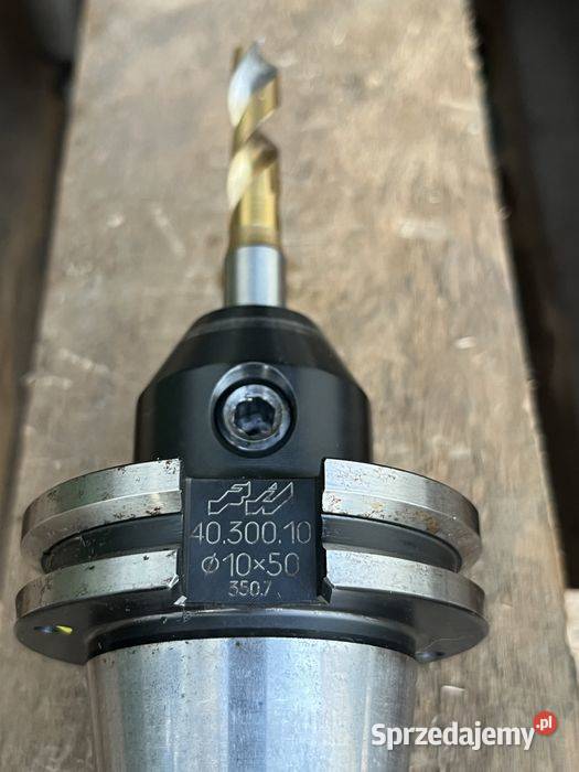 Uchwyt Oprawka FAT SK40 z wiertłem 10 Made in Kompresory Tuliszków