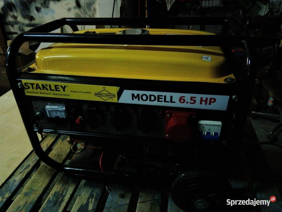 generator prądu 6,5 KM 4,5 Kw 3 fazy auto rozruch