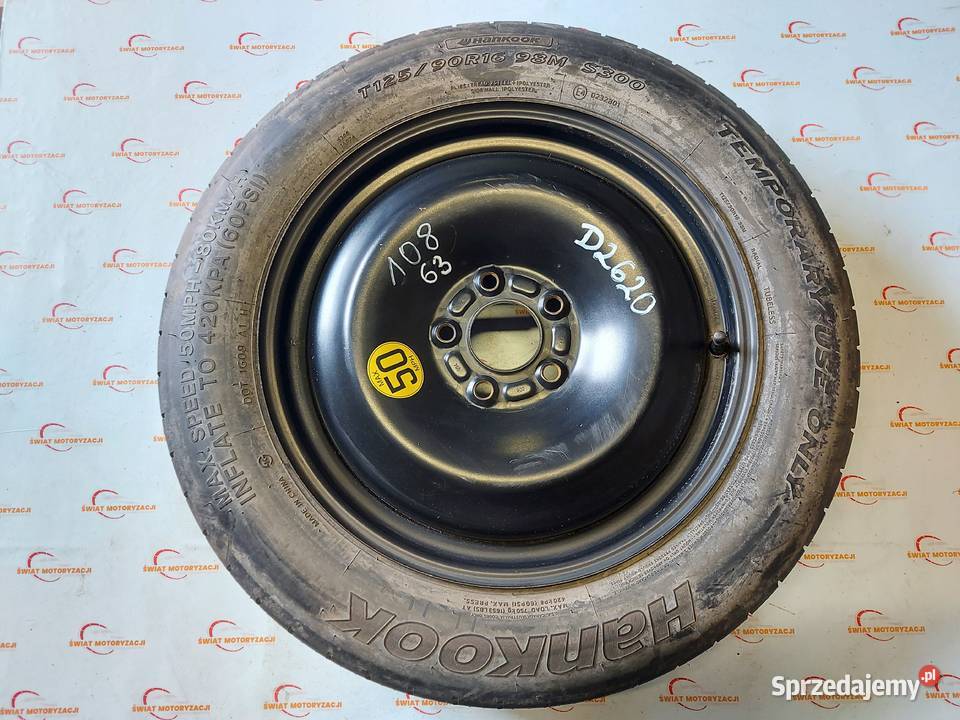 MONDEO MK4 S GALAXY MK3 koło dojazdowe 1259016 Koła dojazdowe sprzedam