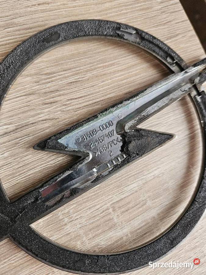 Emblemat Opla na przedni zderzak Emblematy Dąbrowa Górnicza sprzedam
