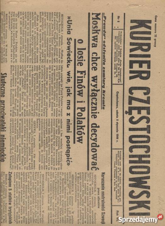 Kurier Częstochowski RVI 1944 6
