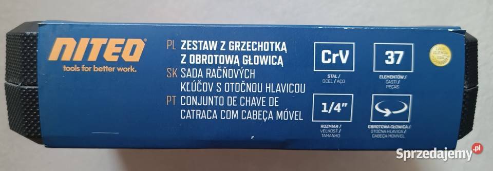 NITEO zestaw 14 z grzechotką z obrotową głowicą Ełk