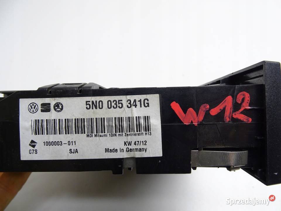 MODUŁ CZYTNIK INTERFACE MEDIAIN 5N0035341G VW sprzedam