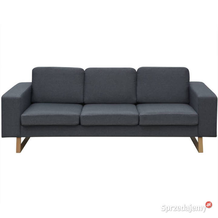 Sofa 3os ciemnoszara WM243187 mazowieckie