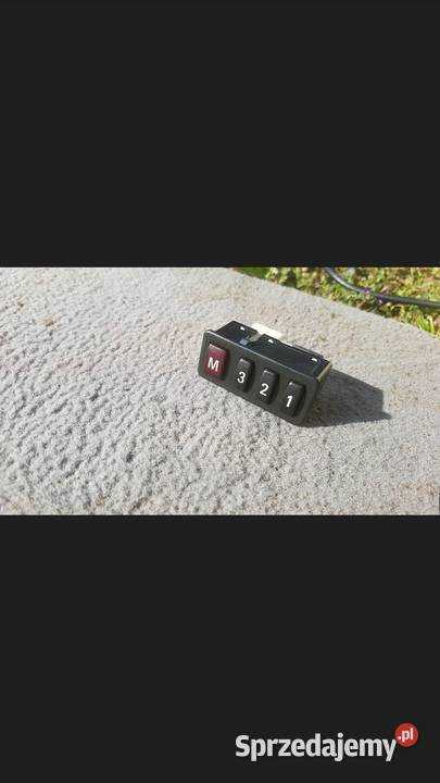 Przełącznik pamięci fotela BMW E39 E38 8352160 Sietesz