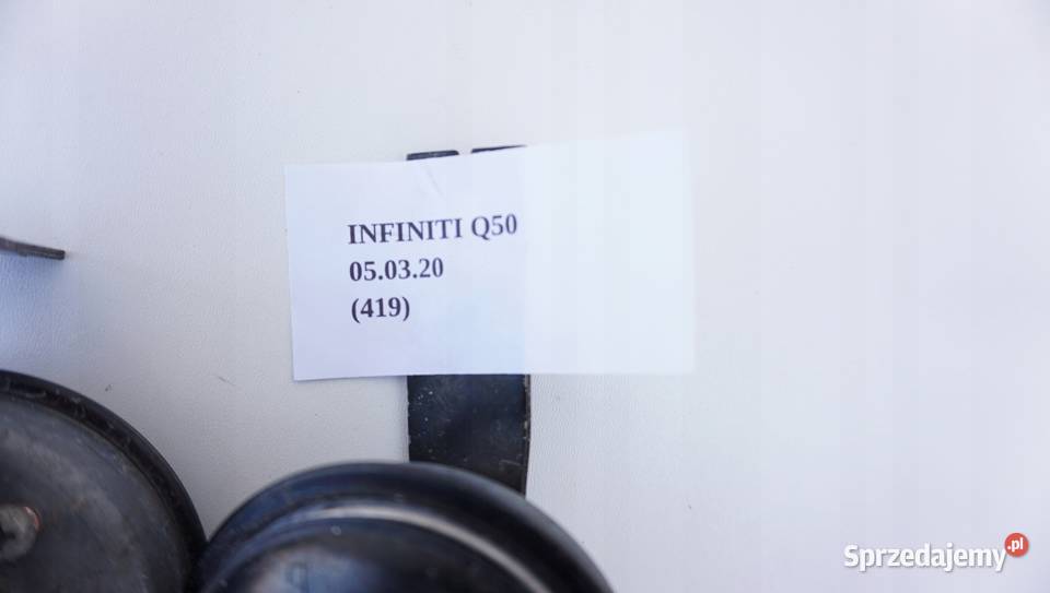 SYGNAŁ DŹWIĘKOWY KLAKSON INFINITI Q50 Nowy Tomyśl sprzedam