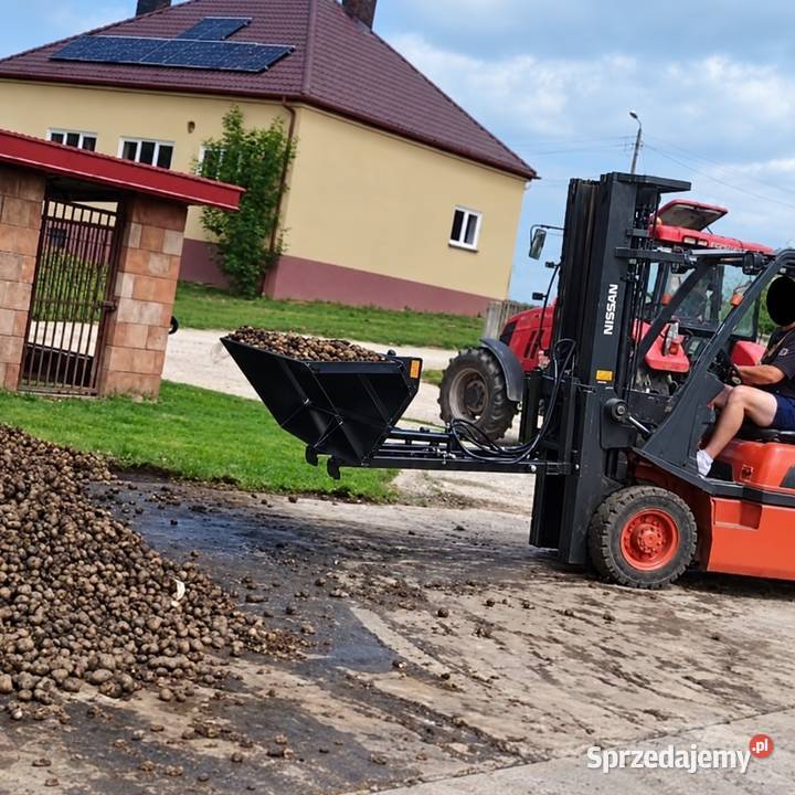 Łyżka do wózka widłowego hydrauliczna łycha