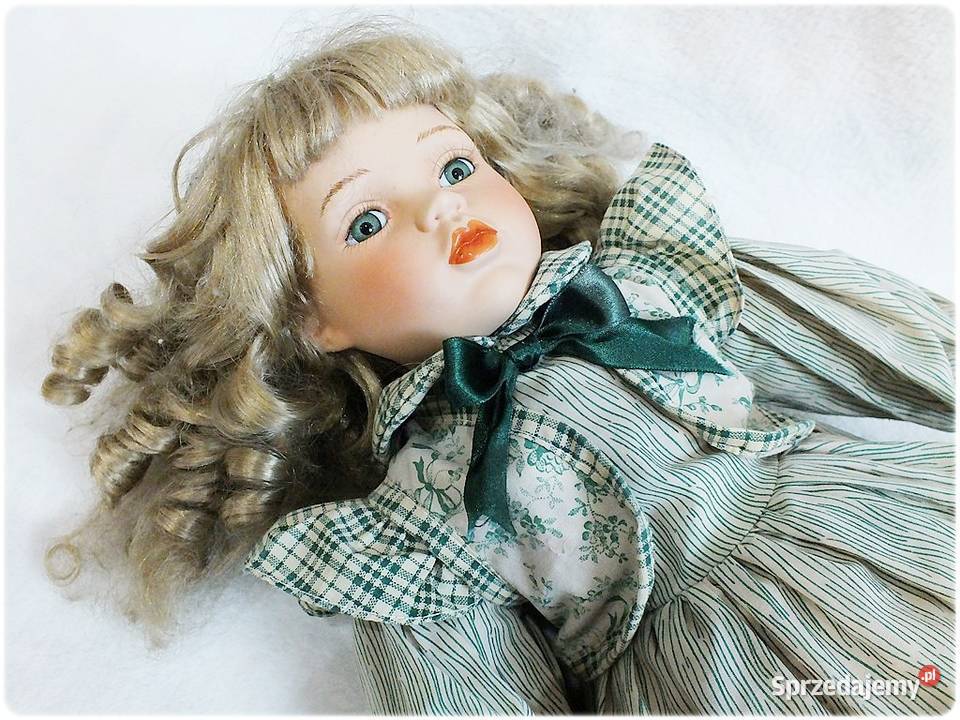 Porcelanowa stara Lalka wys52 Kolekcjonerska lubuskie Żary