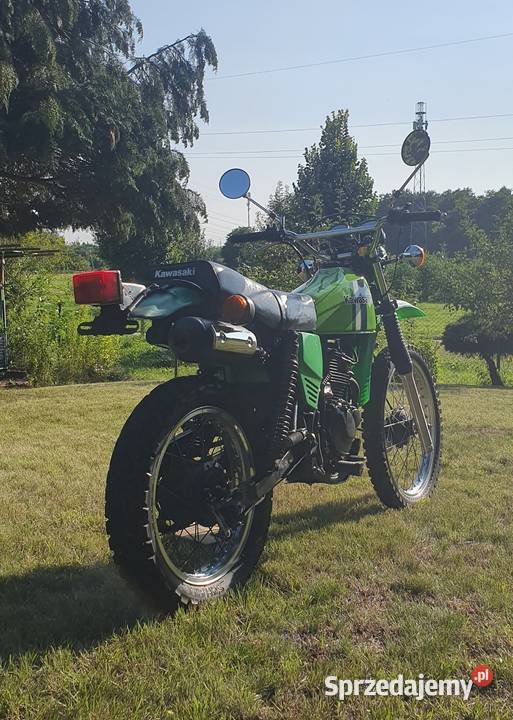 Kawasaki KL250A 82 15 rzadki klasyk Wrocław