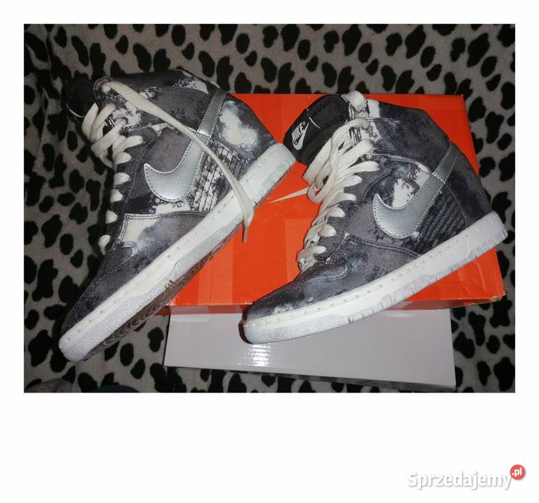 Buty Sneakersy NIKE DUNK SKY HI półbuty w