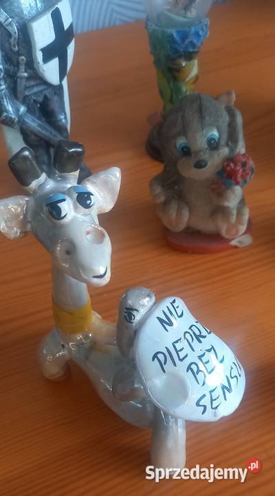 Figurki porcelanowe kolekcja 9 sztuk Małkinia Górna sprzedam