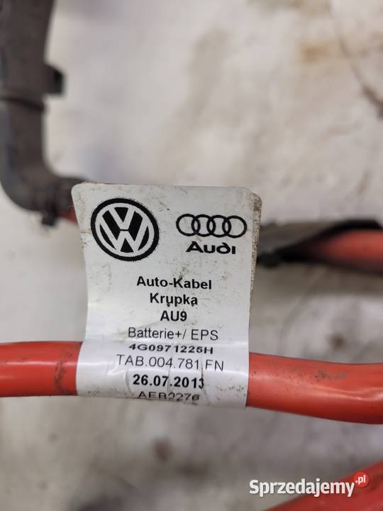 PRZEWÓD AKUMULATORA PLUSOWY AUDI A7 A6 Przystajń