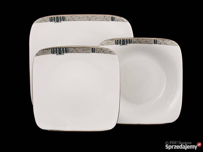 Serwis obiadowy porcelanowy Saturn Porcelana Wałbrzych